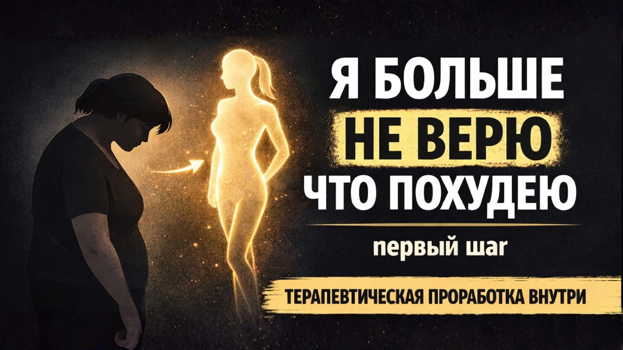 Как начать ХУДЕТЬ, если нет МОТИВАЦИИ? Первый шаг, о котором никто не говорит
