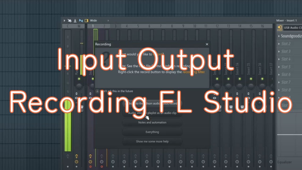 Setting dan Koneksi Behringer UMCC22 ke FL Studio