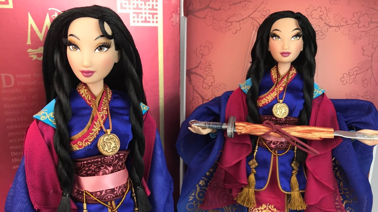 Mulan 20th Anniversary 16' Disney Limited Edition Doll REVIEW (Unboxing)