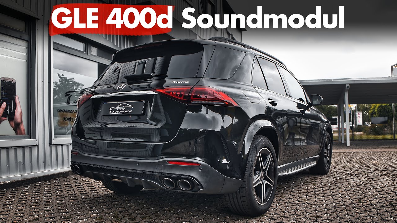 AMG Soundmodul für Mercedes Benz GLE 400d Sound | Cete Automotive