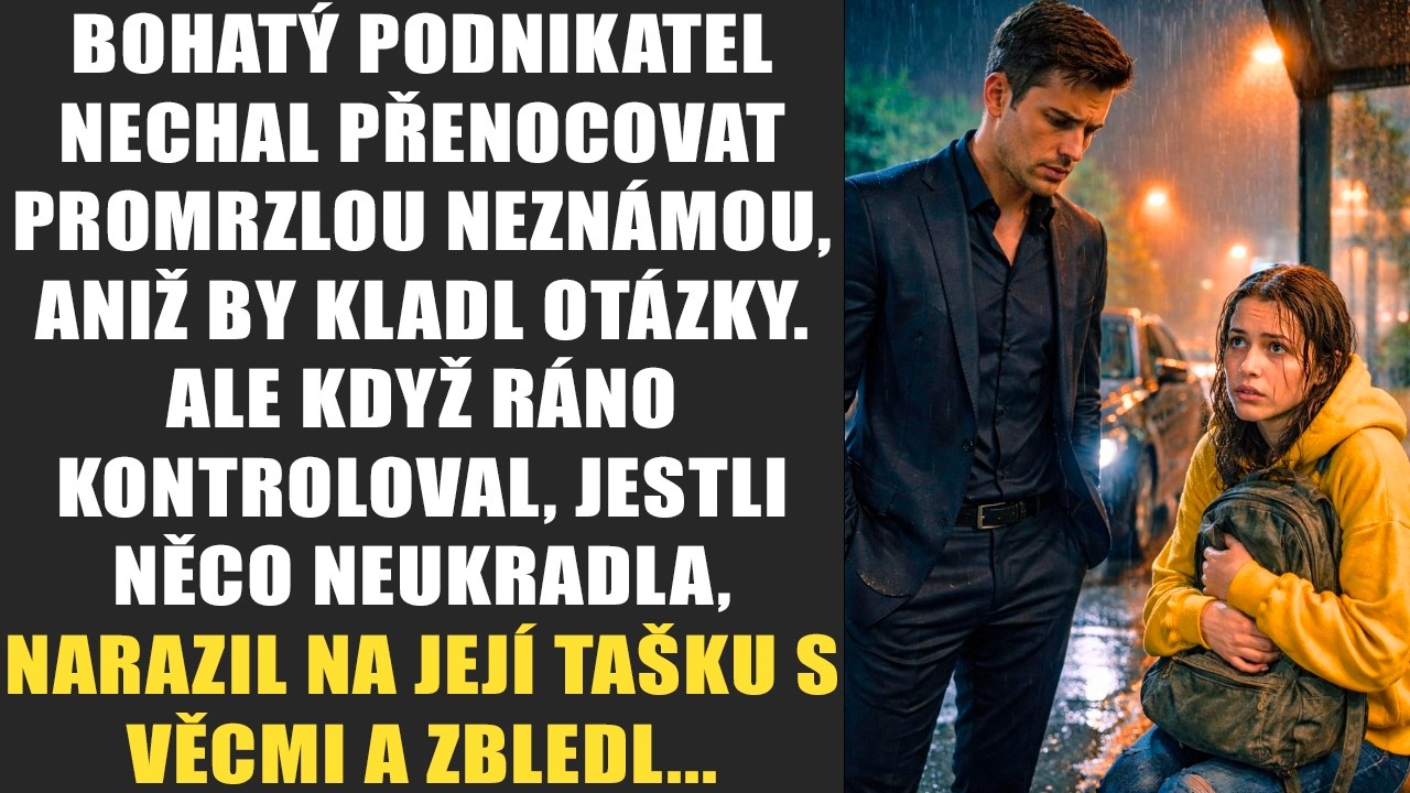 Bohatý podnikatel nechal přenocovat promrzlou neznámou, aniž by kladl otázky. Ale když ráno...