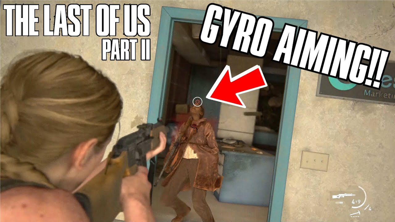 The Last of Us Part II - Let's test the new Gyro Aim feature! (Live Commentary Review) | Update 1.05