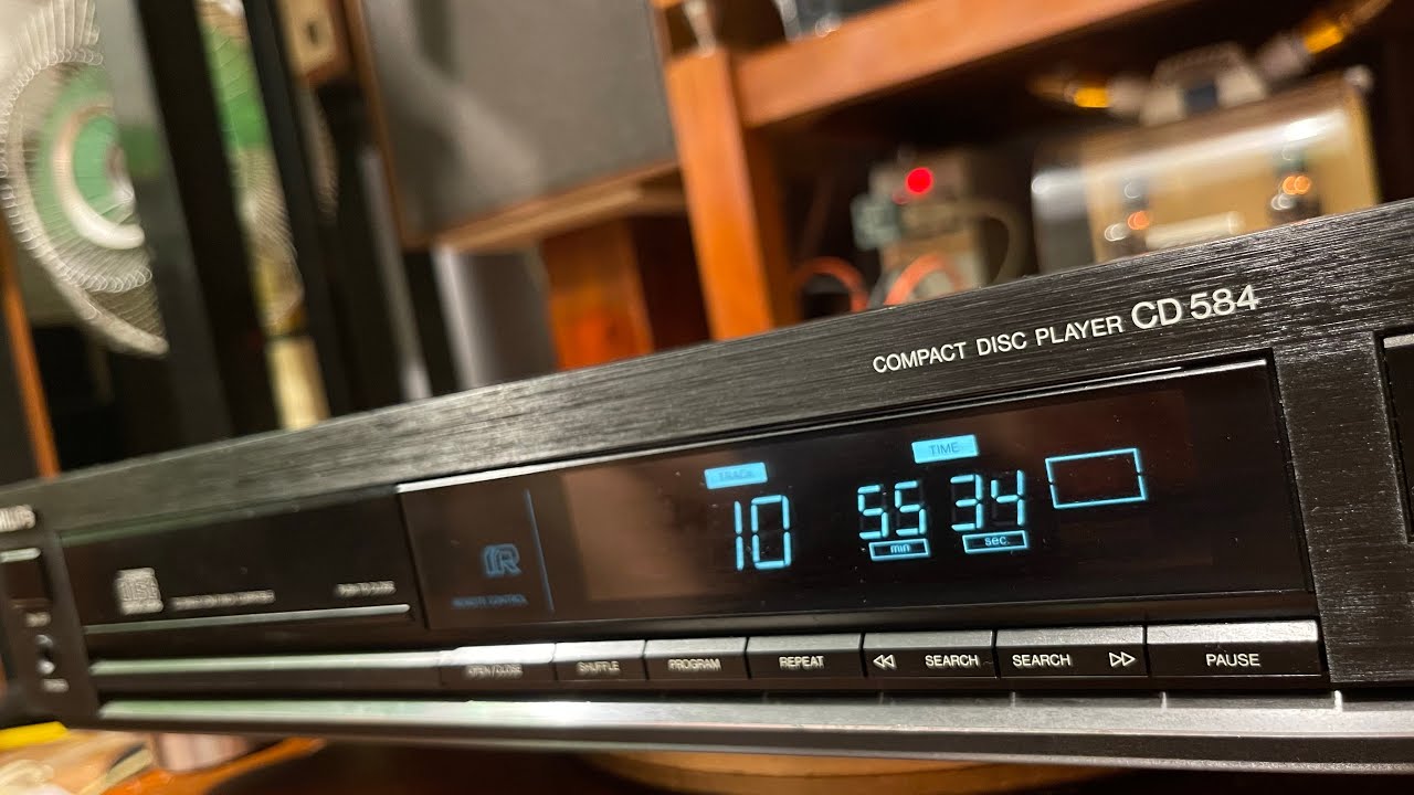 Đầu CD Philips 584 vừa về_Giải mã huyền thoại TDA1541A_Mắt Philips CDM4/19_Đọc_Nhận bài như ăn cướp!