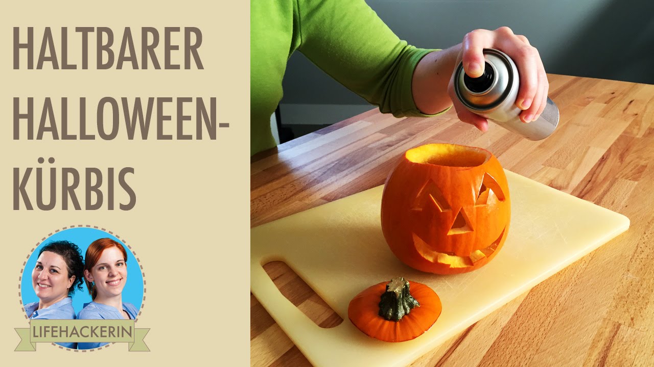 So bleibt geschnitzter K&uuml;rbis l&auml;nger haltbar (Halloween Hacks Special)
