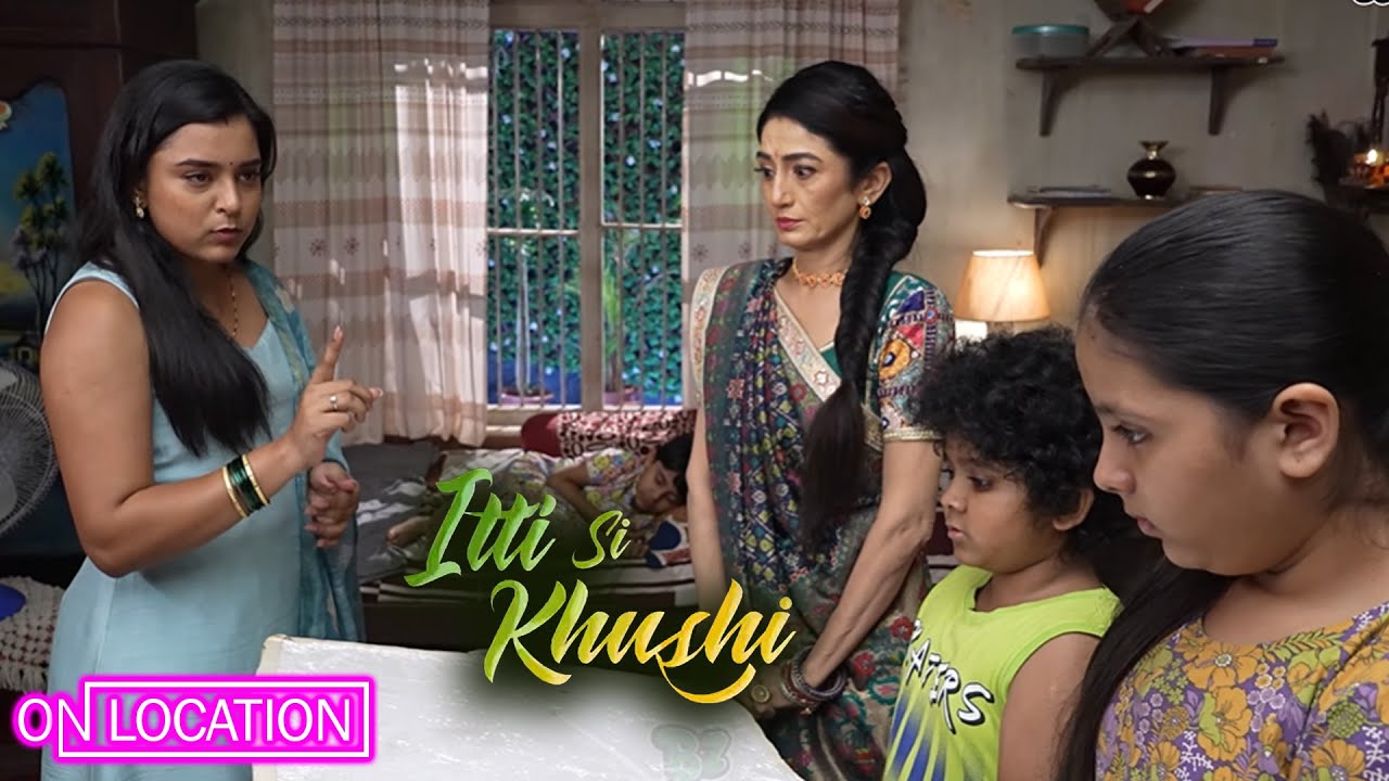  IttI Khushi|Anvita की समझाइश का होगा असर? Hetal और बच्चों के फैसले पर सस्पेंस|ON Location 