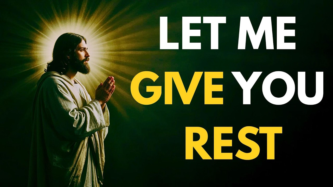 GOD WILL LIGHTEN YOUR BURDEN | MESSAGE FROM GOD TODAY | GOD'S MESSAGE | GOD SAYS| GOD TALKS