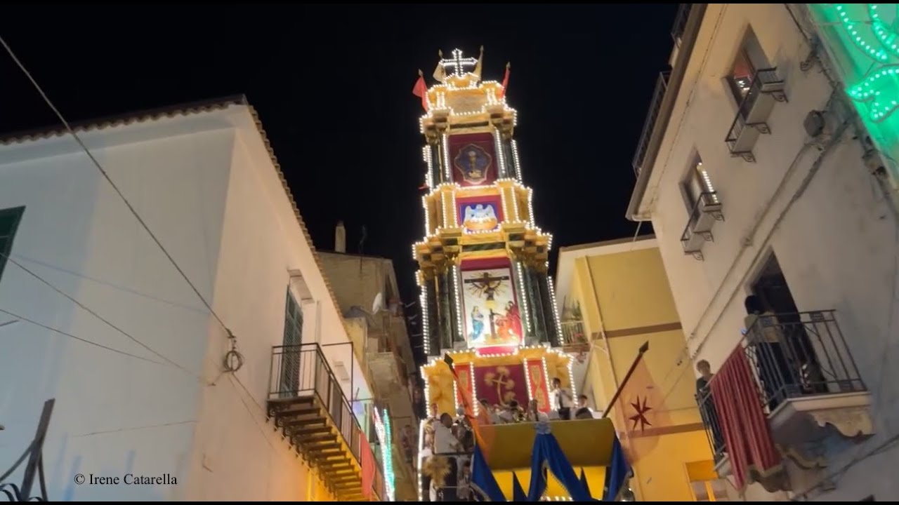 Seconda parte Diretta della Scinnuta (Discesa) del Carro Trionfale Festa Gesù Nazareno Giubileo 2025