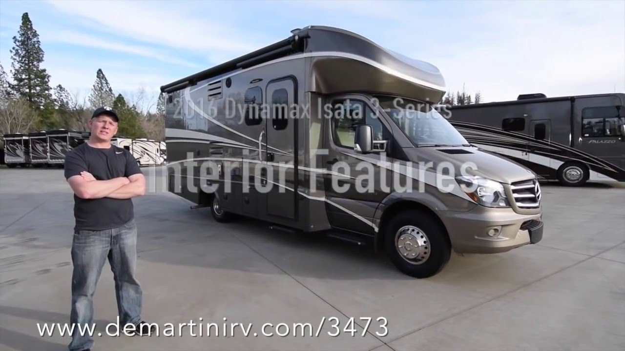 2016 Dynamax Isata 3-Series 24FWM Diesel Class C Motorhome Walk Through Review