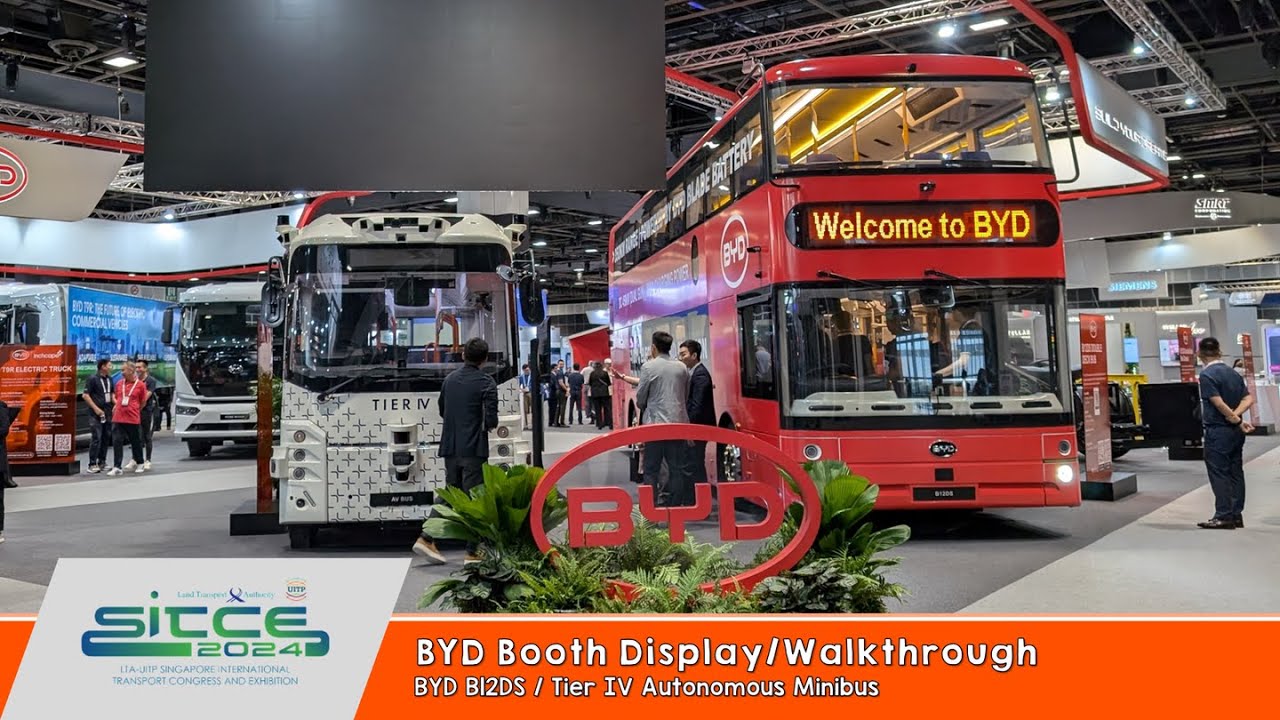 [SITCE 2024] BYD Booth on Display / Walkthrough