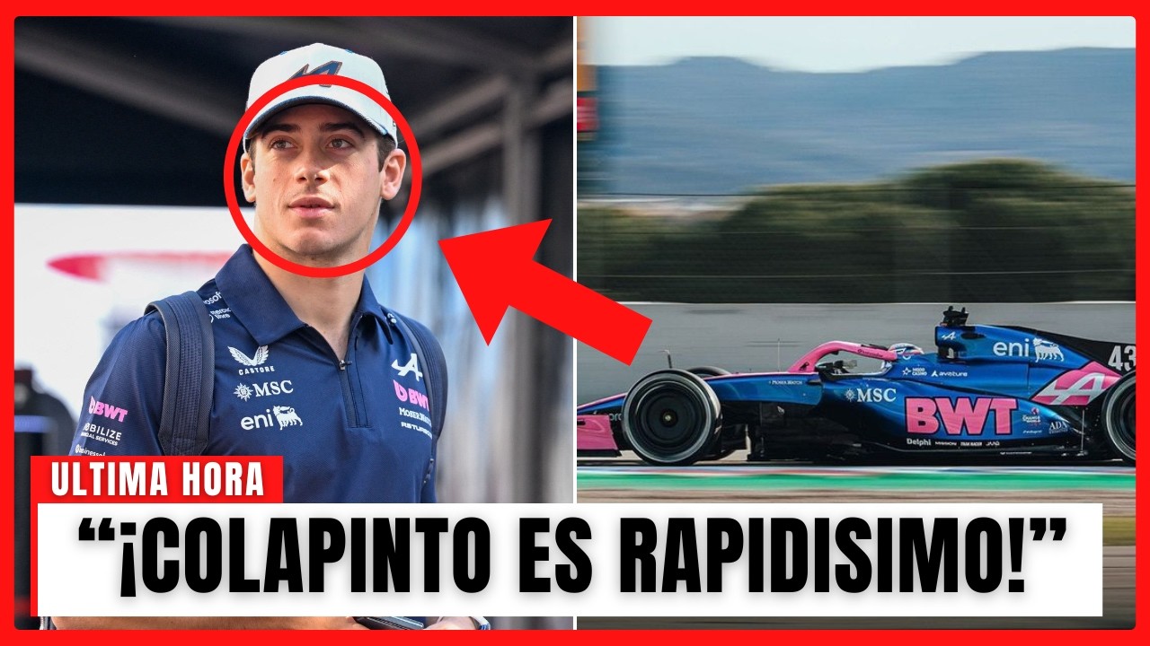 &iexcl;P&Aacute;NICO EN SHANGH&Aacute;I: COLAPINTO HUMILLA A LOS CAMPEONES CON UN ALPINE!