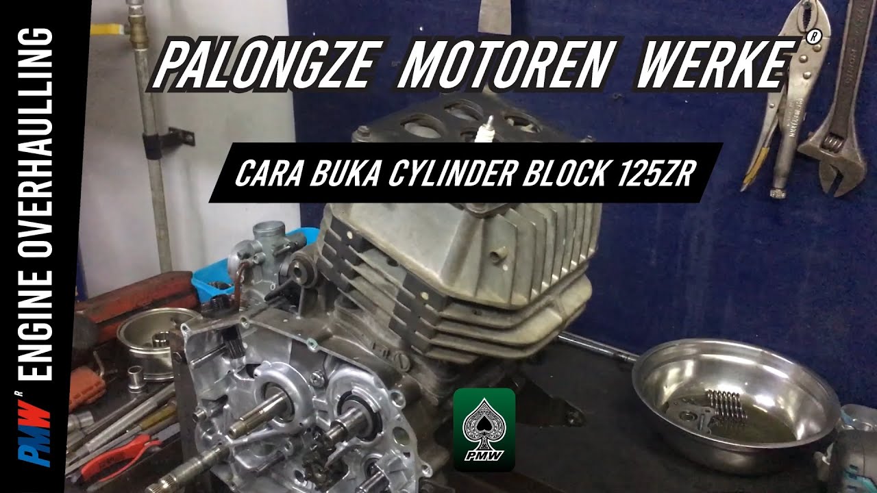 Engine Service: Cara Buka Cylinder Block YAMAHA 125ZR