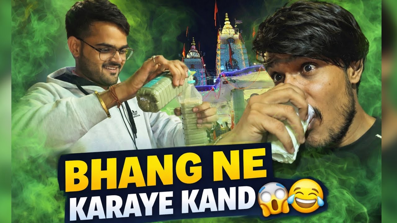 Bhang ne karaye kand 😱🤣 Ganesh ji ke darshan 🙏 Mahashivraatri Special #day180 