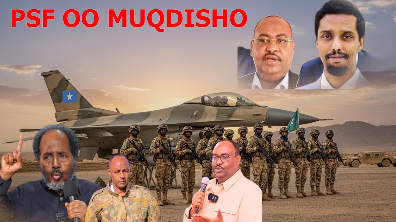 #degdeg: Ciidamada PSF oo Muqdisho ku soo wajahan, Fashilka shirka, Diyaarada F-16 oo W.bari ka degt