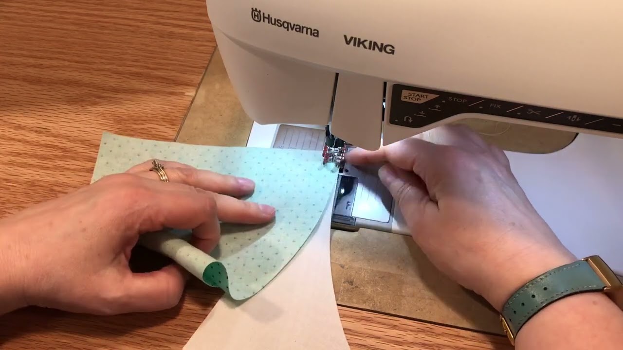 Learning curved piecing