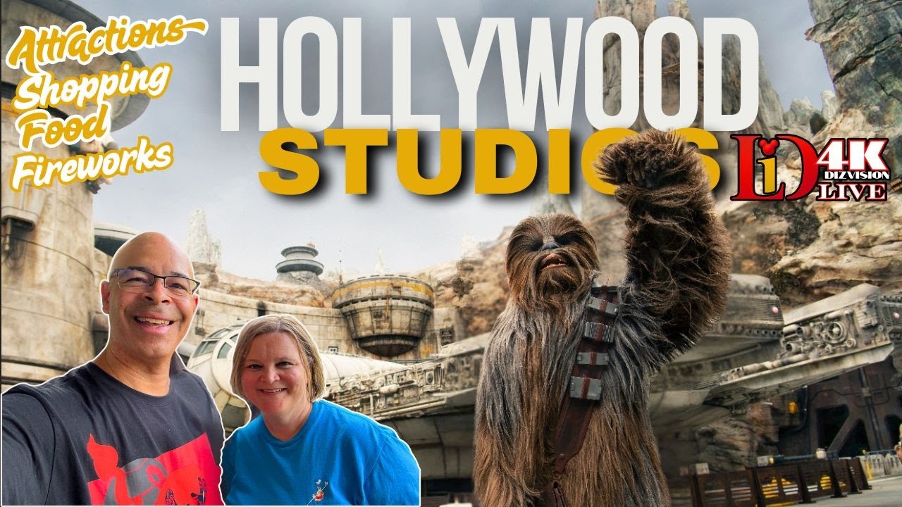 LIVE at Hollywood Studios! Disney World Rides, Food & Star Wars Adventure