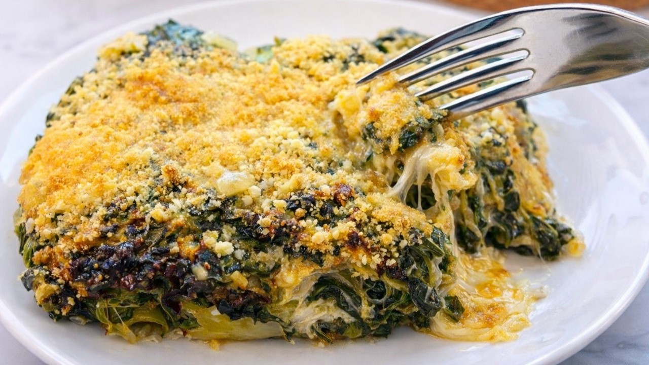 Con patate e spinaci faccio sempre questa teglia cremosa (sparisce subito)