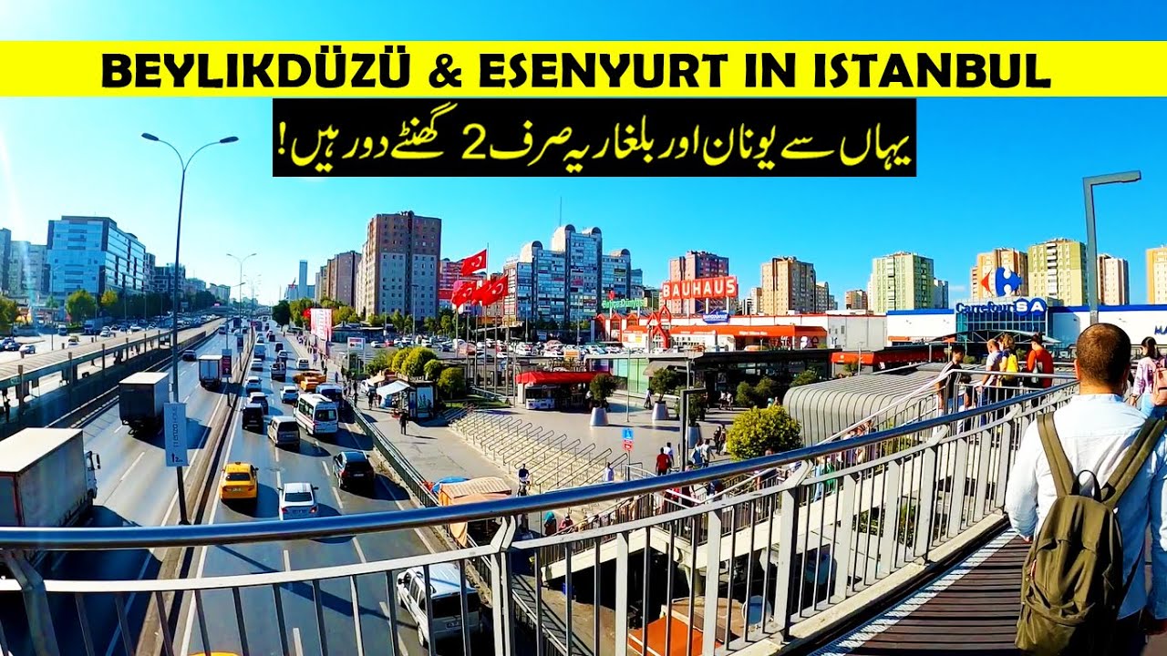 Beylikdüzü & Esenyurt Districts of Istanbul (Marmara Park)