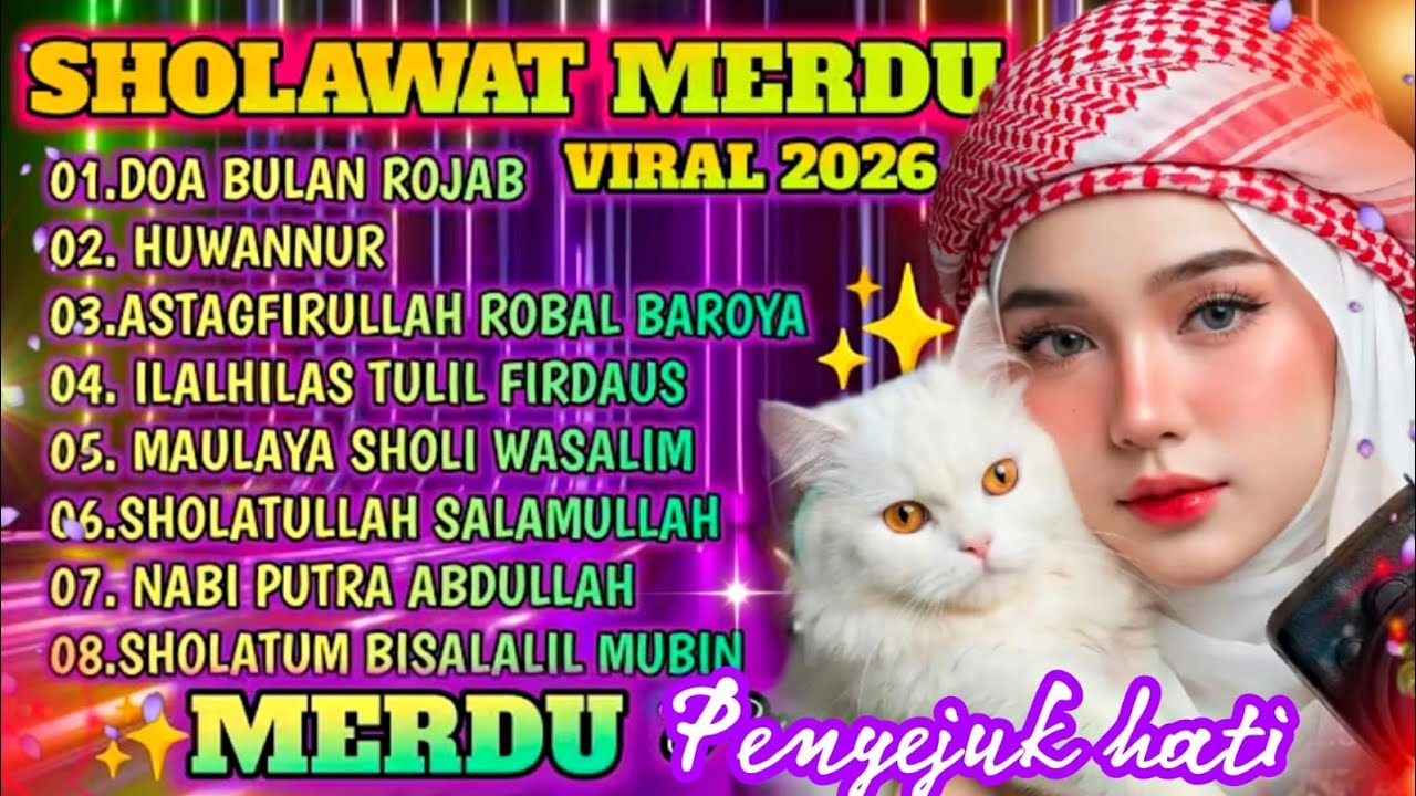 BULAN RAJAB QOSIDAH GAMBUS TERPOPULER ✨️ MERDU PENYEJUK HATI TEMAN ISTIRAHAT 🍃