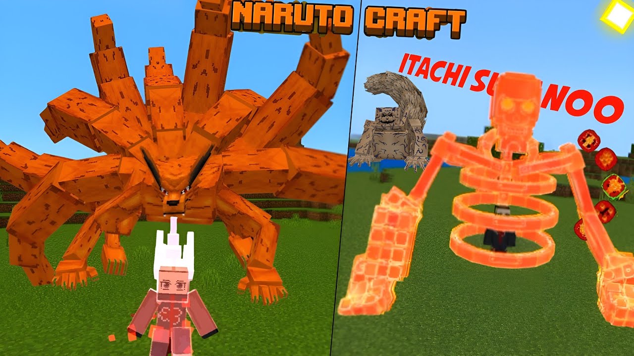 New Naruto Addon is crazy!! | Ryp NinjaCraft Addon/Mod For Minecraft PE 1.20.50
