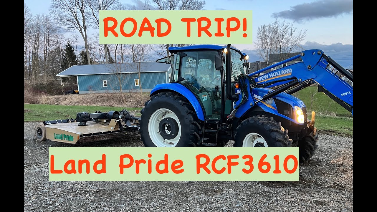 Поездка за новым орудием. Land Pride RCF3610.