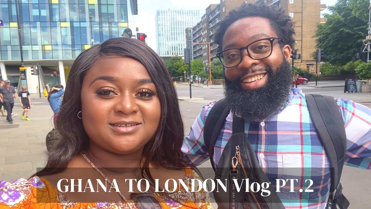FROM GHANA TO LONDON VLOG + EXPLORING AFRICAN COMMUNITY IN  LONDON FT @Authentic African PART 2