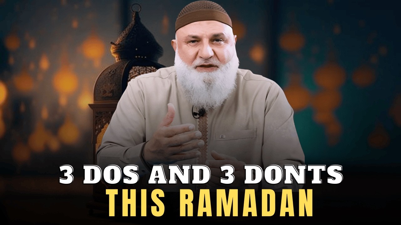 Most Muslims Get Ramadan Wrong… Here Are 3 Dos & Don’ts | Ustadh Mohamad Baajour