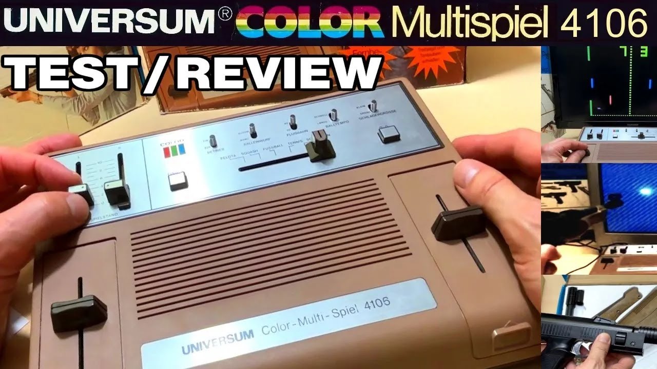 Universum Color Multispiel 4106 (1981) Test / Review (Quelle Katalog)