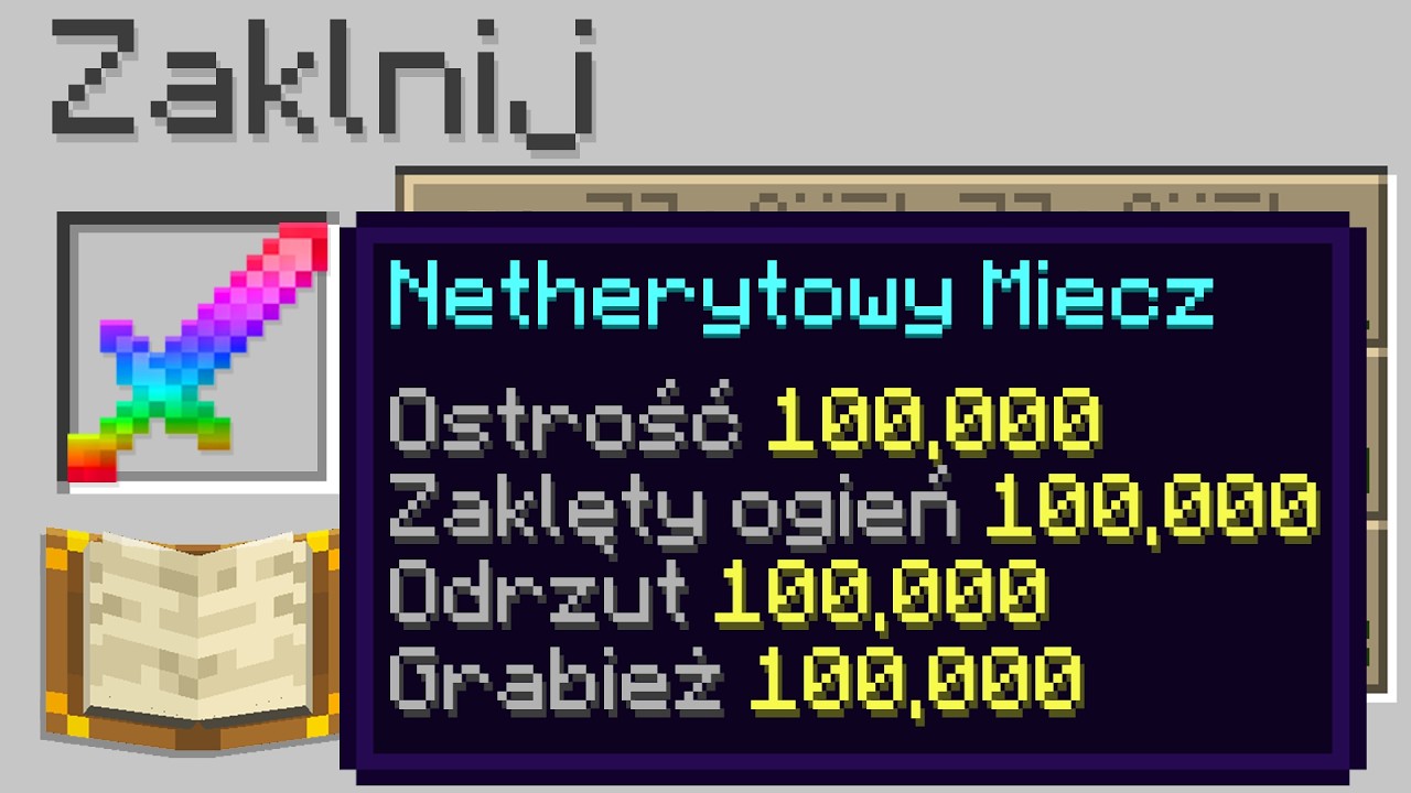 Zdobyłem NIELEGALNY ENCHANT na tym SMP
