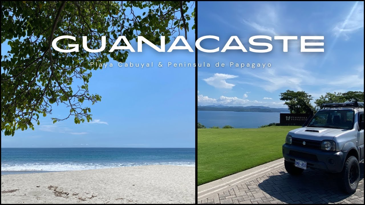 Camino a Playa CABUYAL y la Peninsula de PAPAGAYO, Guanacaste, Costa Rica! 🇨🇷