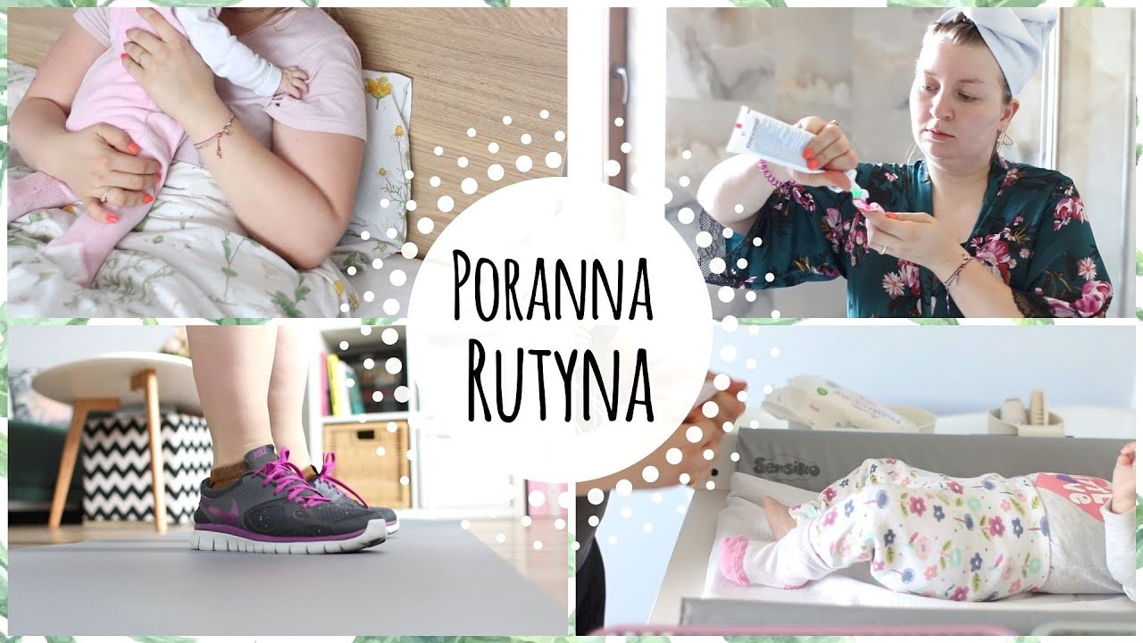 MOJA PORANNA RUTYNA Z 3 MIESIĘCZNYM NIEMOWLAKIEM ♥ MY MORNING ROUTINE ♥