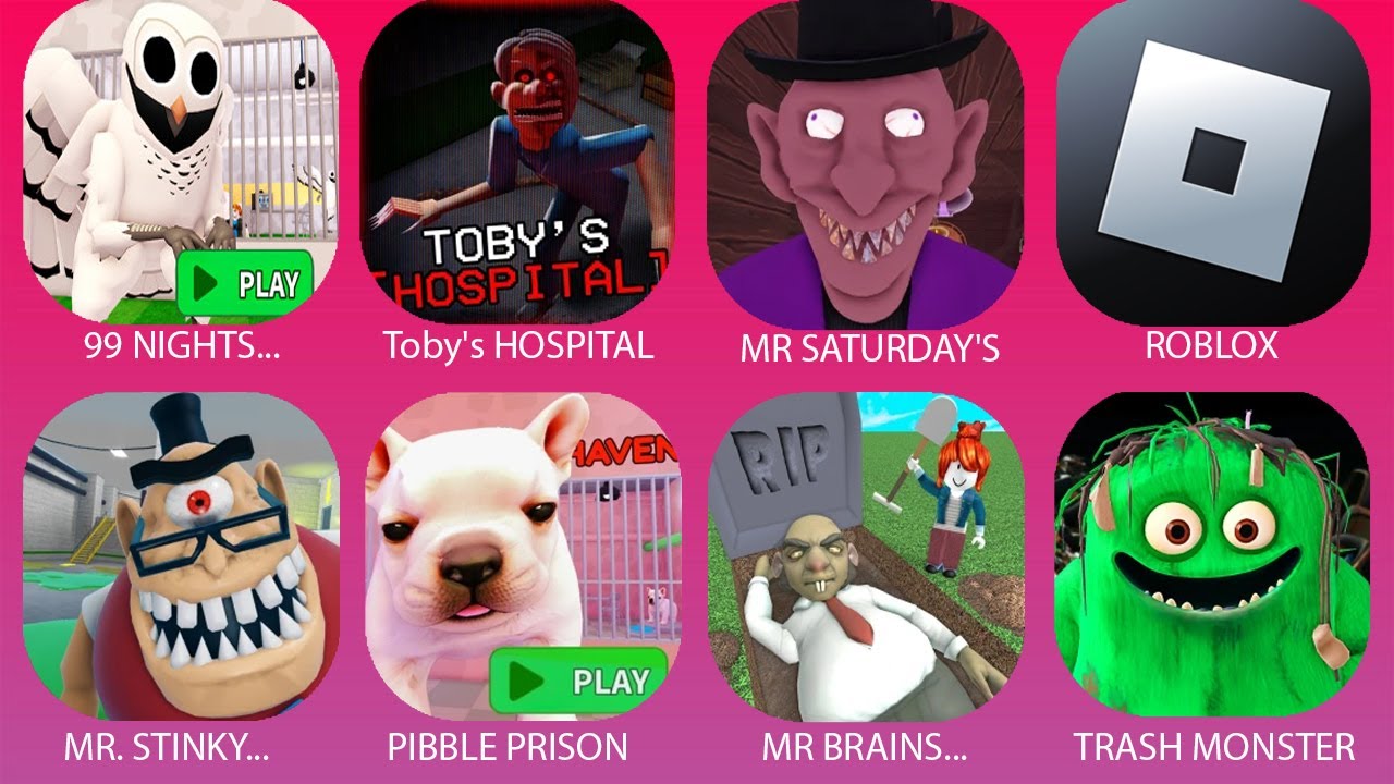 SIREN COP'S PRISON,ALIEN PRISON RUN,The Carnival of Terror,Roblox,HUNGRY WORM PRISON...I