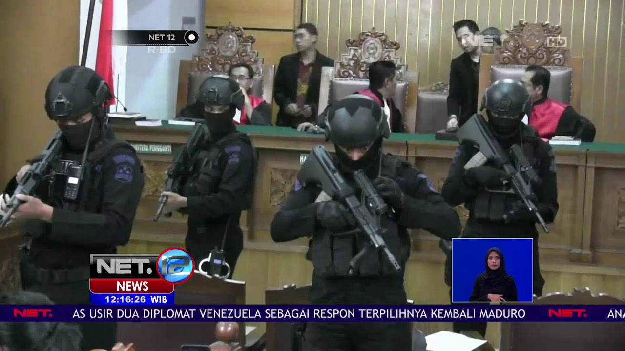 Sidang Aman Abdurrahman Sempat Berhenti Karena Ada Suara yang Diduga Ledakan - NET 12