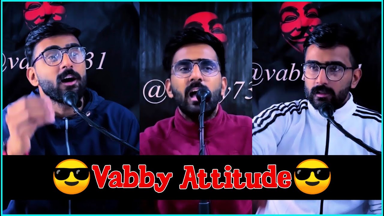 Vabby Attitude & Romantic Poetry 😎❤️😎 | vabby new attitude poetry