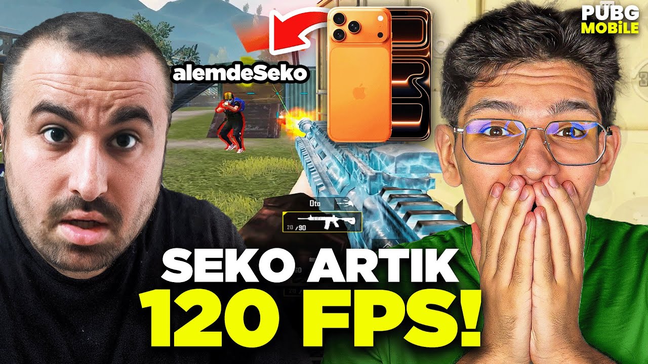 SEKO ARTIK 120 FPS😱 SEKOYLA VS ATTIM! - PUBG MOBİLE