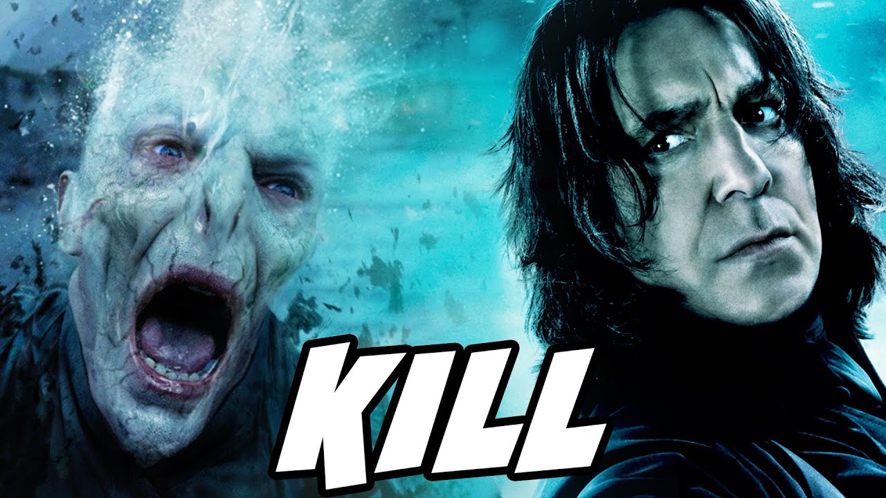 Why Didn't Snape Kill Voldemort to Buy Time? - Harry Potter Explained