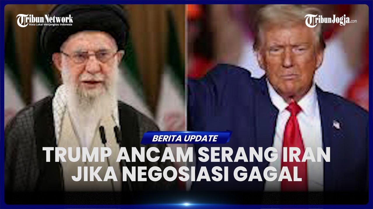KETEGANGAN KEMBALI MEMUNCAK! TRUMP ANCAM LAKUKAN TINDAKAN KERAS JIKA IRAN TAK PENUHI PERMINTAAN AS