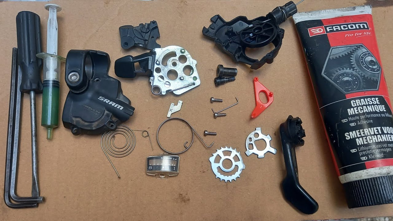 réparation changement SRAM X4#SRAM_Velo_Shimano_DECATHLON_Vtt_Vtc_Trek_Btwin_Rockrider_Giant_Cube