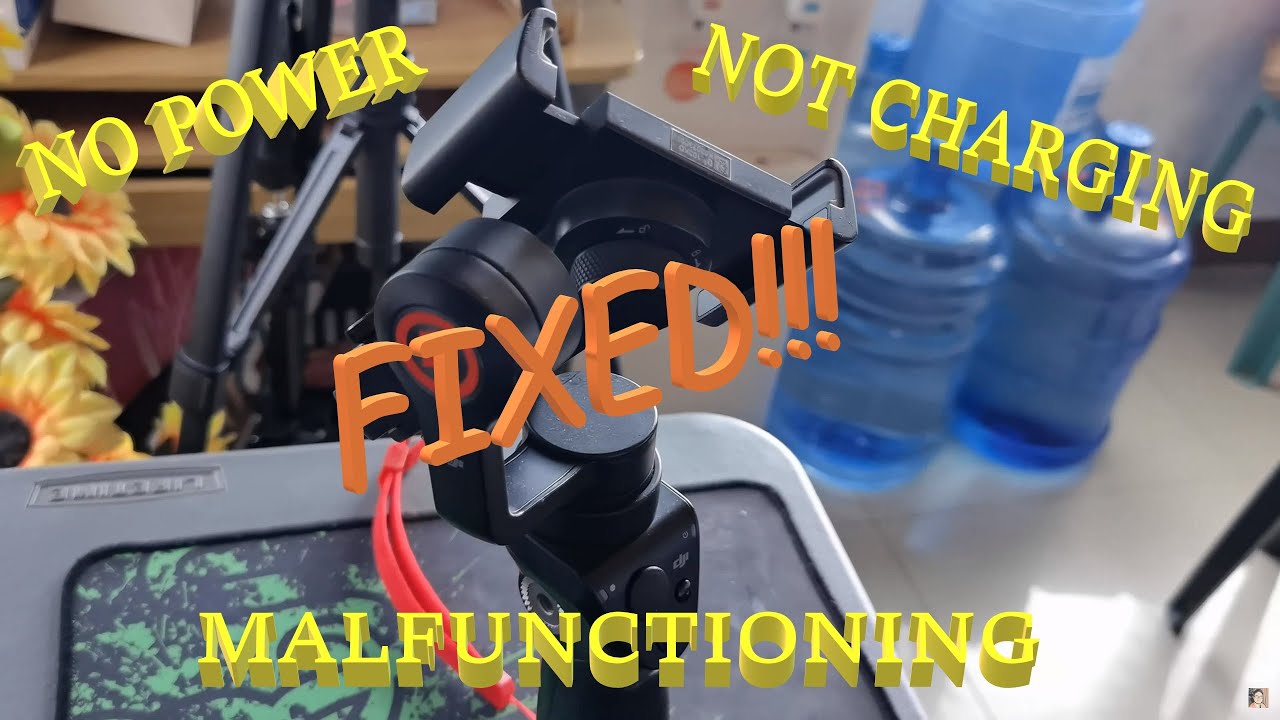 How To Fix DJI OSMO Mobile Error | Issue | Problem | No Power - Fast And Easy!