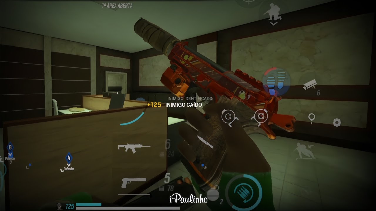 PRIMEIRA VEZ DE CAVEIRA - RAINBOW SIX MOBILE