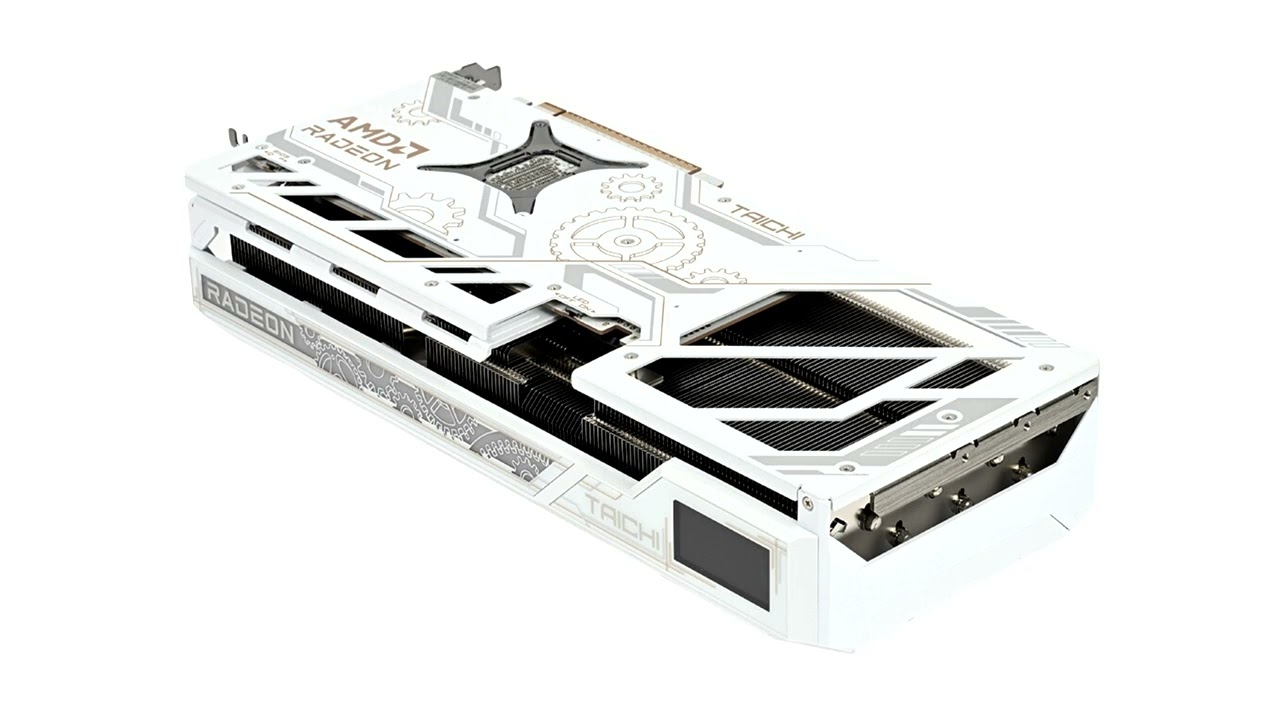 ASRock Radeon RX 9070 XT Taichi White OC Model Appears in First Review
