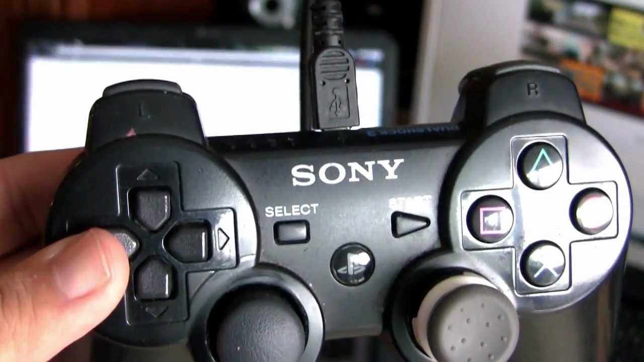 Como usar tu control de PS3 en tu PC para jugar juegos