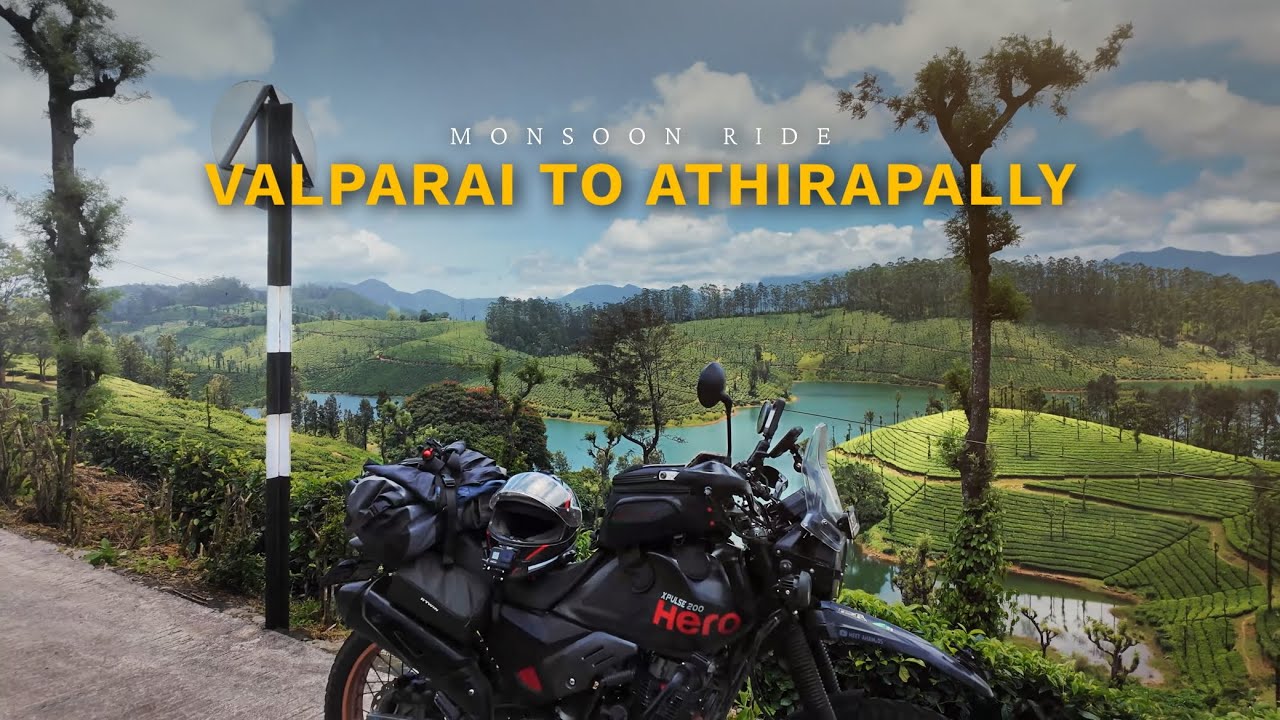 Monsoon Ride: Riding Valparai to Athirapally from Bangalore | Offbeat Places and Waterfalls | Part-1