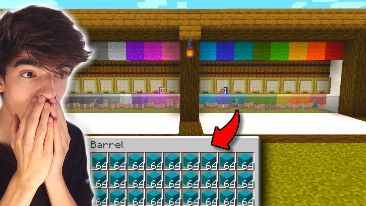 DE BESTE REDSTONE WOOL FARM IN MINECRAFT!!