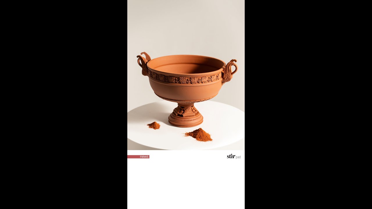 Jacques Monneraud recreates French Open trophy using Court Philippe-Chatrier's clay | STIRpad.com