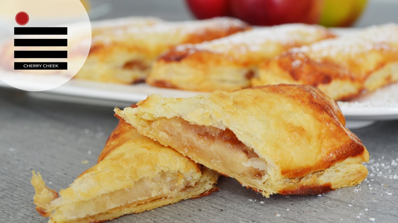 APFELTASCHEN | mit Marzipan | auf Vorrat lagern | CHERRY CHEEK