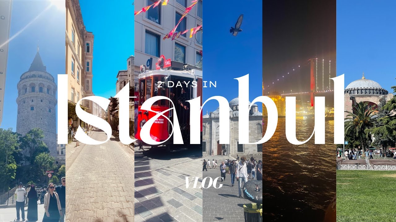 2 Days in Istanbul | Taksim Square, Visiting mosques, Bosphurus boat tour, Scenic spots