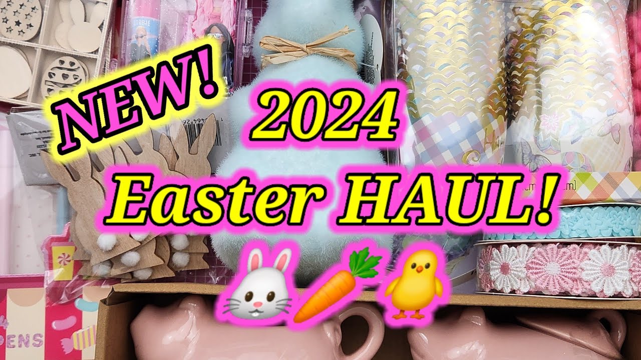 FUN Easter HAUL! Dollar Tree I Homegoods