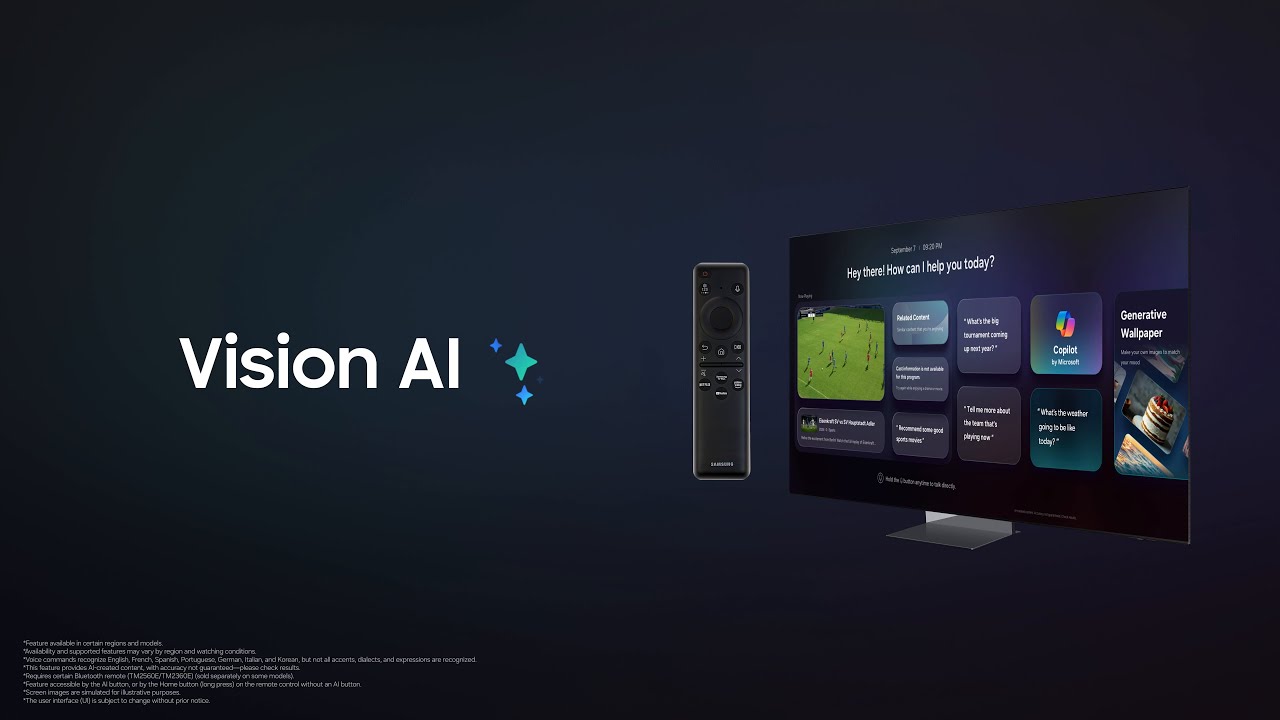 Как пользоваться Samsung Vision AI Companion