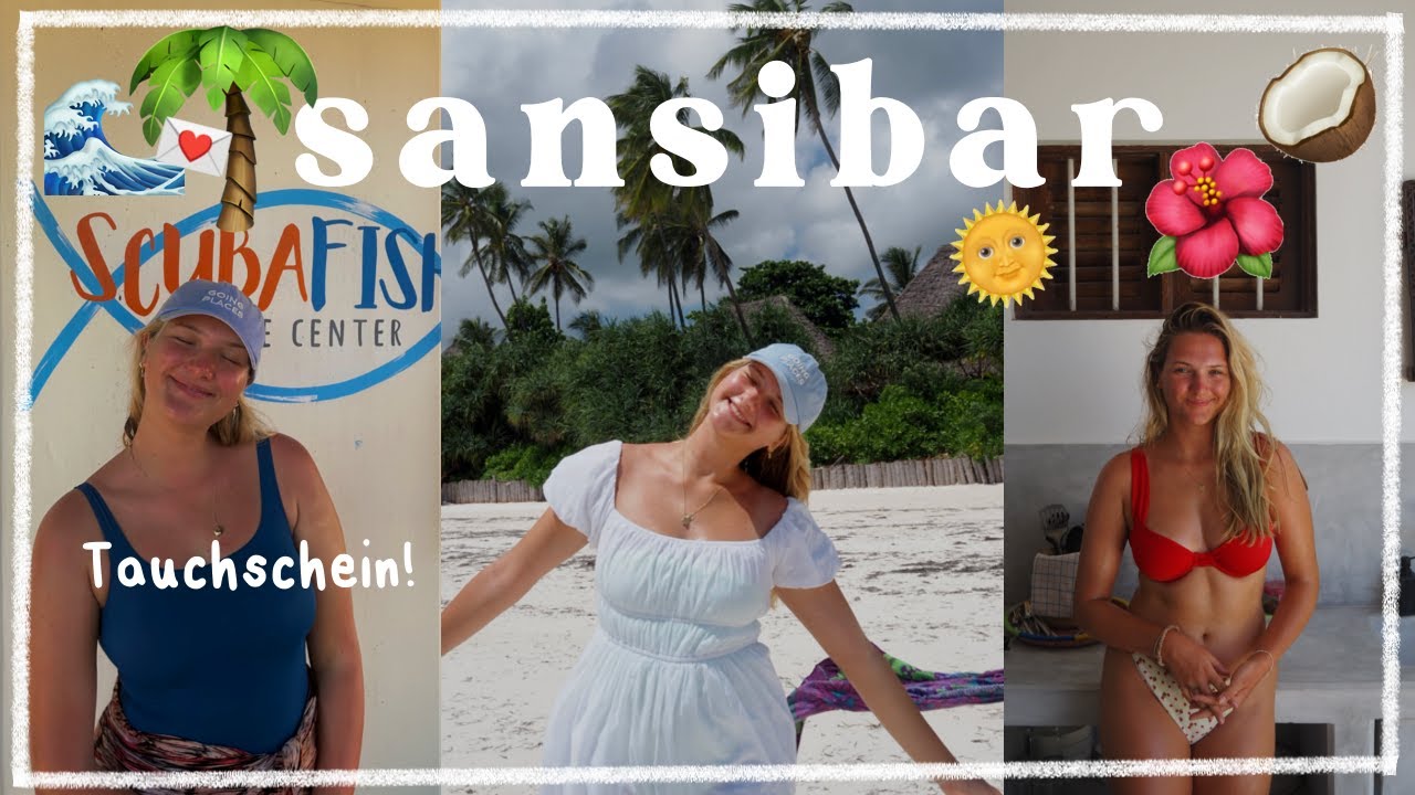 ahhh komm, wir gehen nach SANSIBAR 🌺🐬🌴🪸🥥