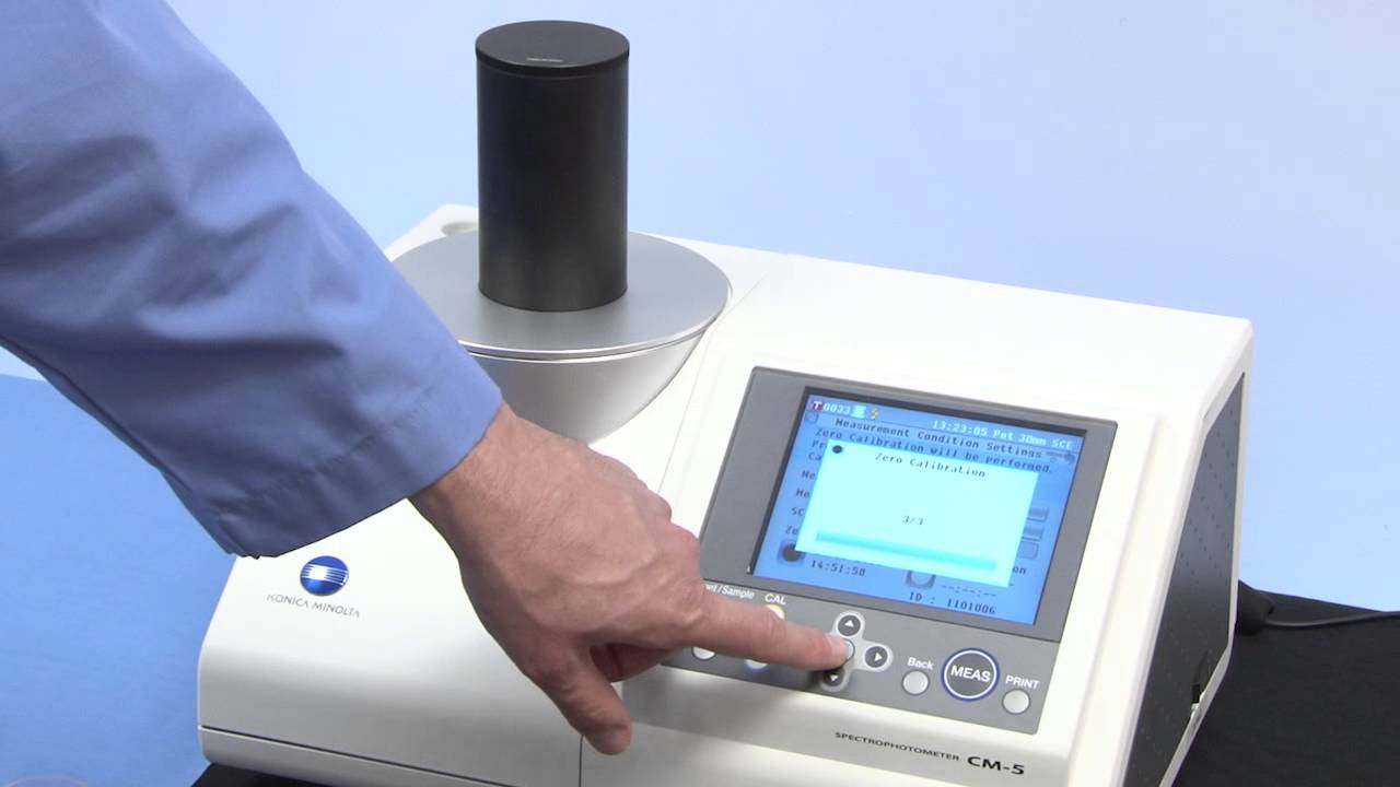 Como Funciona: Espectrofotômetro de Bancada CM-5